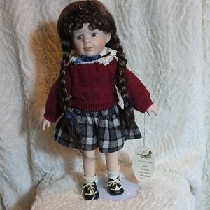Heritage Mint Lasting Impressions Collection Porcelain Doll - Teacher's Pet